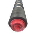 Conveyor return Comb self cleaning rubber roller idlers